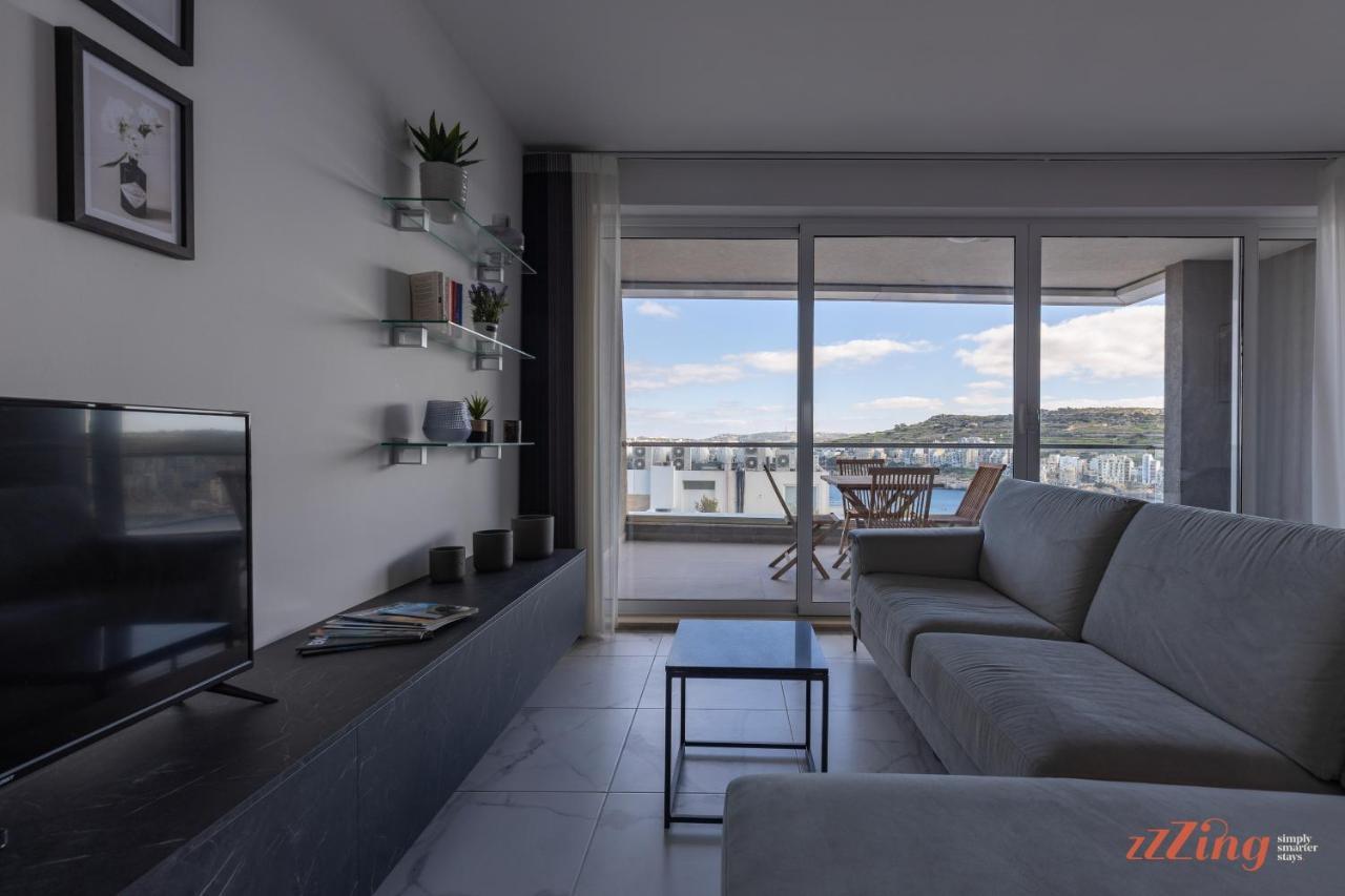 A Stunning Apartment With Spectacular Sea Views St. Paul's Bay Exterior photo